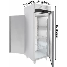 Холодильна шафа / 700- літрів / кількість дверей- 2 / GGM Gastro