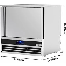 Камера шокової заморозки - 5x GN 1/1 + EN 400 x 600 mm GGM Gastro