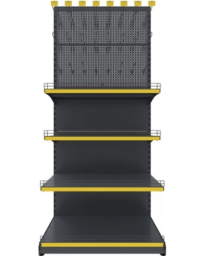 Торговий стелаж TSР/P-7 (2200х950) пристінний перфорований