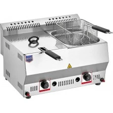 Фритюрниця професійна газова RL97 LPG Remta (8+8)