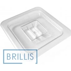 Кришка гастроємності BRILLIS із полікарбонату GN 1/6, прозора
