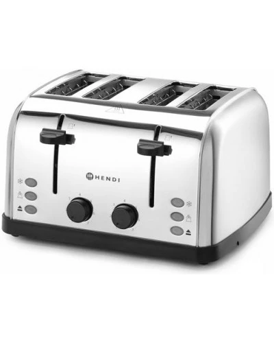 Тостер на 4 відділення, HENDI, 240V/1500W, 295x335x(H)180mm