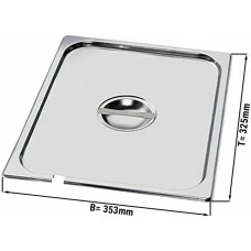 Кришка GN 2/3 - з отвором для ложок GGM Gastro