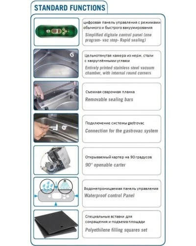Пакувальник вакуумний Lavezzini Optima