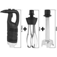 Міксер погружний (набір) з 400mm ніж-ногою - 850 Watt GGM Gastro