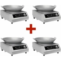 Wok Плита індукційна - 3,5 kW - inkl. WOK GGM Gastro