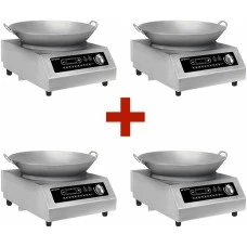 Wok Плита індукційна - 3,5 kW - inkl. WOK GGM Gastro