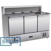 Стіл для піци холодильний тридверний BRILLIS PS903