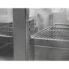 Саладетта PREMIUM - 0,9 x 0,7 - 2 скляних дверей GGM Gastro
