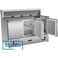 Стіл для піци холодильний тридверний BRILLIS PS903
