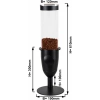 Диспенсер для мюслів - Ø 12 cm GGM Gastro