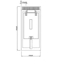 Фритюрниця електрична - 10 Л (9 kW) GGM Gastro
