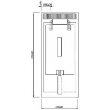 Фритюрниця електрична - 10 Л (9 kW) GGM Gastro