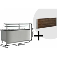 Теплова вітрина 2,1 м - 6x GN 1/1 GGM Gastro
