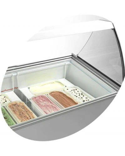 Морозильна вітрина для морозива IC400SCE-SO (Tefcold)