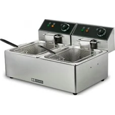 ФРИТЮРНИЦЯ HURAKAN HKN-FT66N ПОДВІЙНА 6+6 л