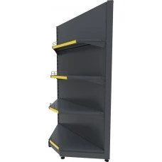 Торговий стелаж TSKV-1 (1650х950) кутовий внутрішній