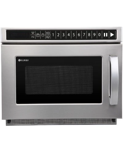 Програмована мікрохвильова піч, з портом USB 1800W, HENDI, 230V/3000W, 563x420x(H)340mm