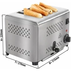 Тостер - для 4 скибок GGM Gastro