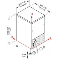 Льодогенератор Brema CB249AHC B-QUBE