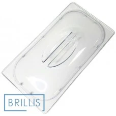 Кришка гастроємності BRILLIS із полікарбонату GN 1/3, прозора купольна