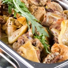 Теплова витрина - 1,9 x 0,8 m - 5x GN 1/1 GGM Gastro