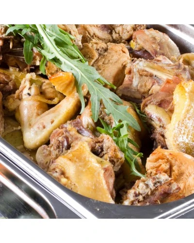 Теплова витрина - 1,9 x 0,8 m - 5x GN 1/1 GGM Gastro
