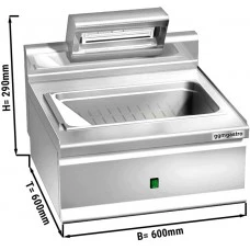 Марміт для картоплі-фрі 1xGN1/1 GGM Gastro