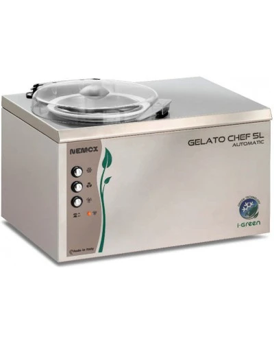 Апарат для виробництва морозива Gelato Chef 5L AUTOMATIC i-green NEMOX