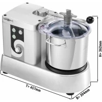 Куттер для овочівr - 5,3 Л GGM Gastro