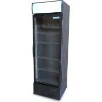 Шафа холодильна для напоїв GoodFood BC360BB2LED чорна-чорна