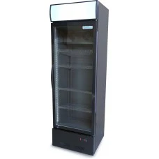 Шафа холодильна для напоїв GoodFood BC360BB2LED чорна-чорна