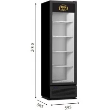 CR 450 SZ Холодильна шафа з одними дверима для зберігання пива CRYSTAL S.A. Греція