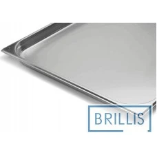 Гастроємність Brillis н/ж сталь GN 2/1-40 мм (650x530x40мм)