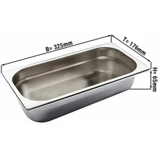 Гастроємність GN 1/3 - глибина: 65 мм GGM Gastro