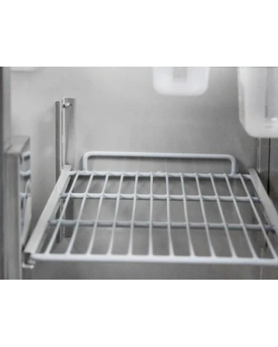 Саладетта / Холодильний стіл PREMIUM - 0,9 x 0,7 m - 2 скляних дверей GGM Gastro