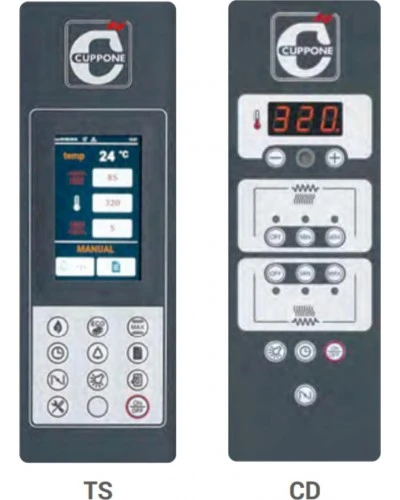 Піч для піци CR835/1-TS (Cuppone)