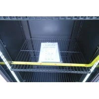 Шафа холодильна для напоїв GoodFood BC360BB2LED чорна-чорна