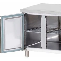 Холодильний стіл для пекрні PREMIUM - 2,0 x 0,8 m - 3 скляних дверей GGM Gastro