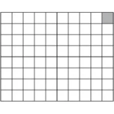 Решітка Waico 80 делений 50x50