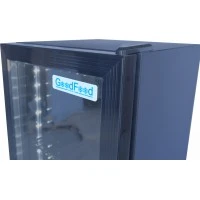 Шафа холодильна для напоїв GoodFood BC160NBB2LED чорна-чорна