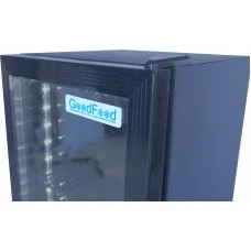 Шафа холодильна для напоїв GoodFood BC160NBB2LED чорна-чорна
