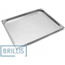 Гастроємність Brillis н/ж сталь GN 2/1-40 мм (650x530x40мм)