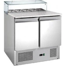 САЛАДЕТА HURAKAN HKN-GXSD2GN-GC 2-Х ДВЕРНА З ГРАНІТНОЮ ПОВЕРХНЕЮ І СКЛОМ