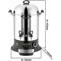 Кипьятильник - диспенсер горячої води - 12 Л GGM Gastro