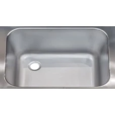 Мийка з нержавіючої сталі односекційна цільнотянута 600×600×850