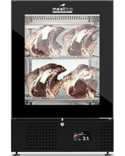 Шафа холодильна Meatico AC9528 STG GREEN MEAT 150 BLACK GLASS