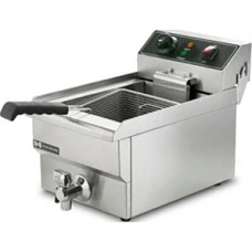 ФРИТЮРНИЦЯ ОДИНАРНА З КРАНОМ 10 л HKN-FT10N*