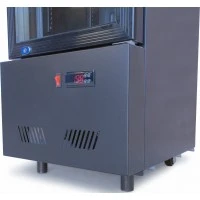 Шафа холодильна для напоїв GoodFood BC160NBB2LED чорна-чорна