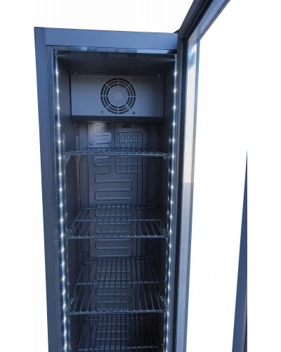 Шафа холодильна для напоїв GoodFood BC160NBB2LED чорна-чорна